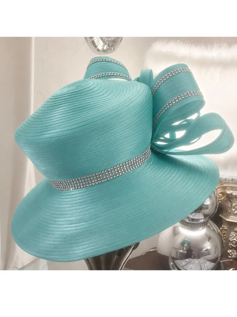 Verucci by Chancelle Aqua Hat